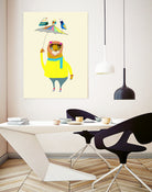 Lion With Umbrella by Ashley Percival on GIANT ART - digital drawing