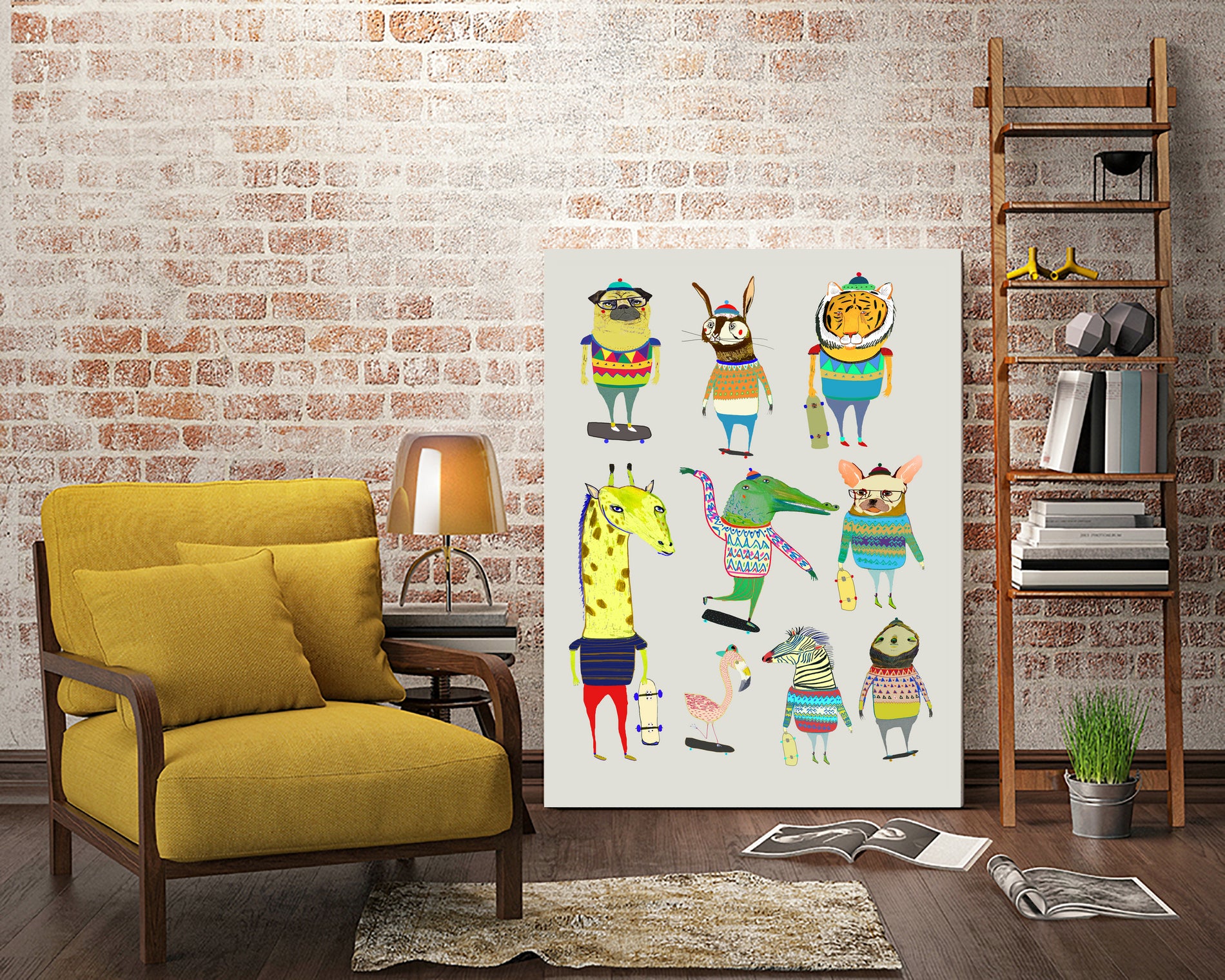 Skaters by Ashley Percival on GIANT ART - digital drawing