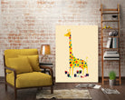 Whimsical Giraffe by Budi Satria Kompoi on GIANT ART - digital painting