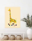 Whimsical Giraffe by Budi Satria Kompoi on GIANT ART - digital painting