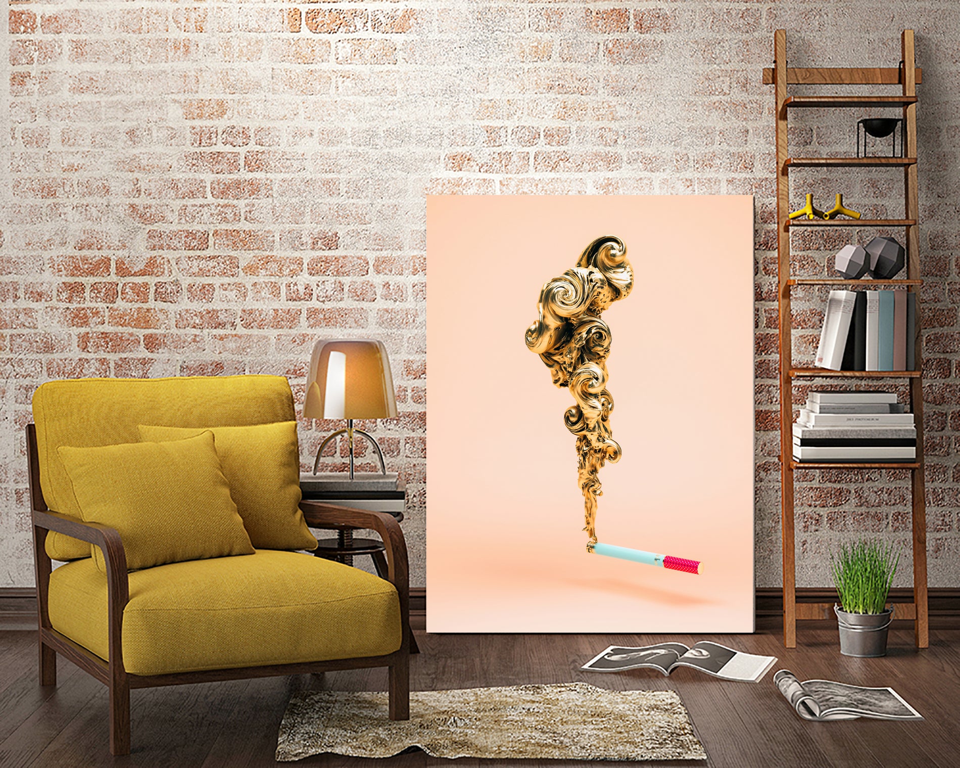 Marlboro-Gold by Crtomir Just on GIANT ART - 3d art