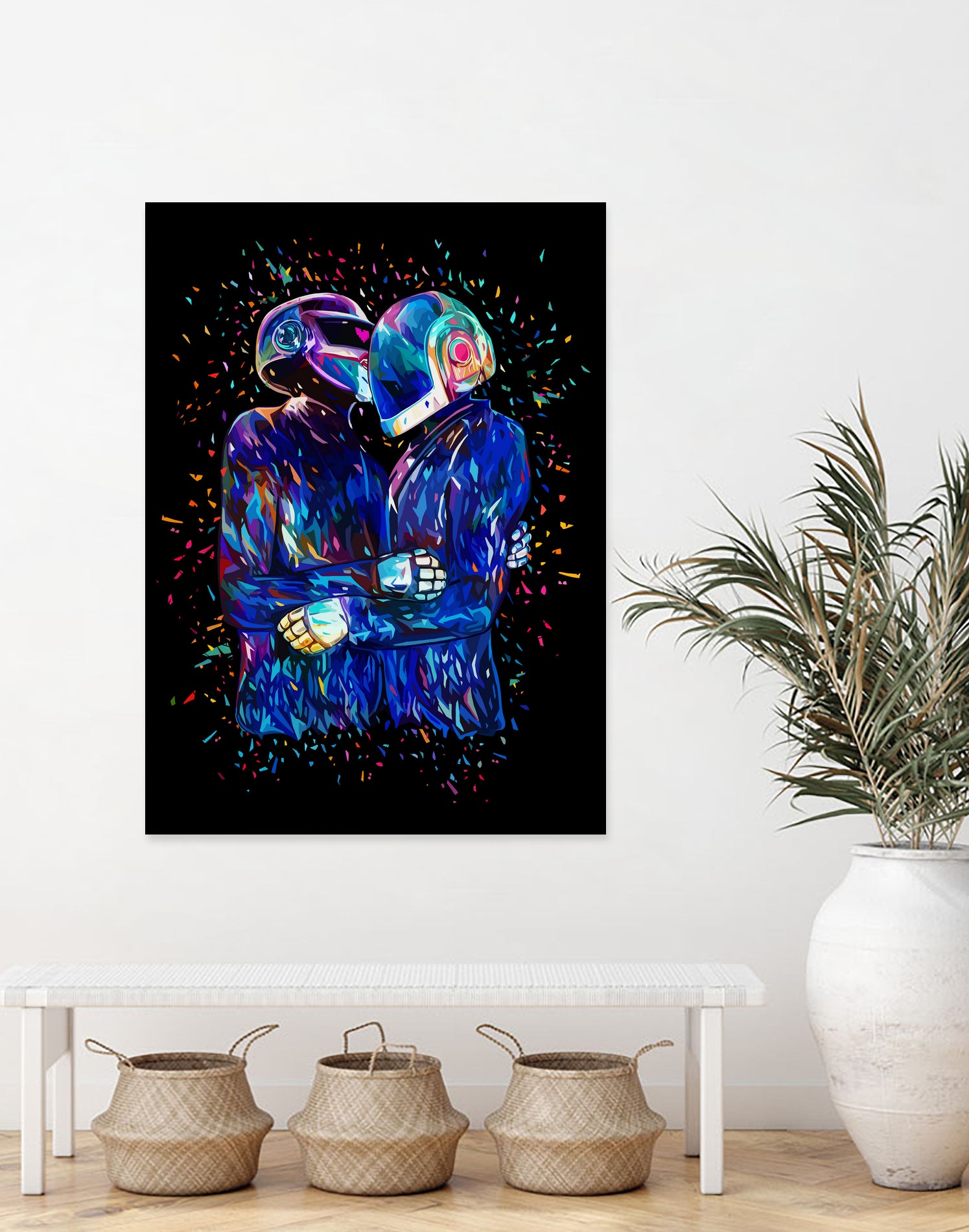 The Embrace - Black Variant by Alessandro Pautasso on GIANT ART - black digital painting