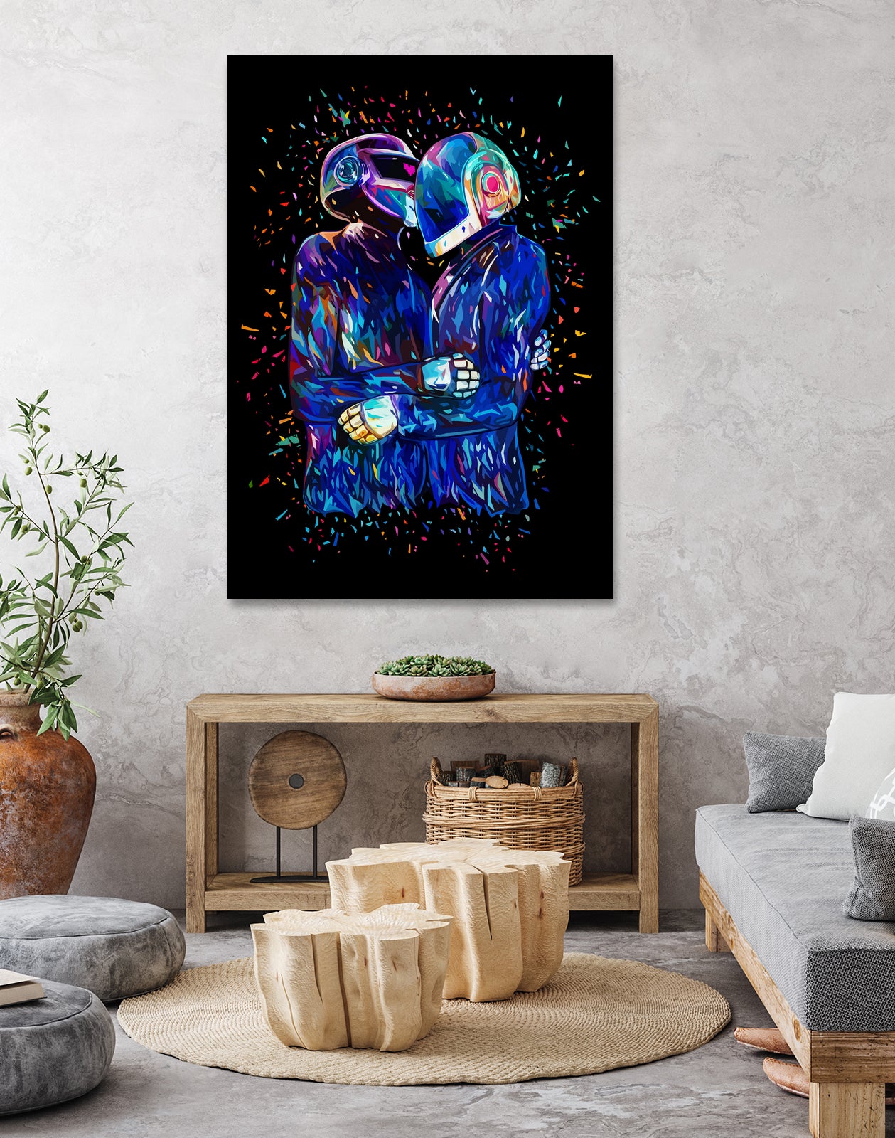 The Embrace - Black Variant by Alessandro Pautasso on GIANT ART - black digital painting