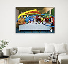 Marvel: Stan Lee's Super Supper by Dan Avenell on GIANT ART - gray digital drawing