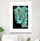 Theres No Place Like Home by Tobias Fonseca on GIANT ART - blue digital painting