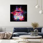 Totoro by Alessandro Pautasso on GIANT ART - black digital painting