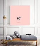 Float - Like a bird by Jason Ratliff on GIANT ART - pink digital painting