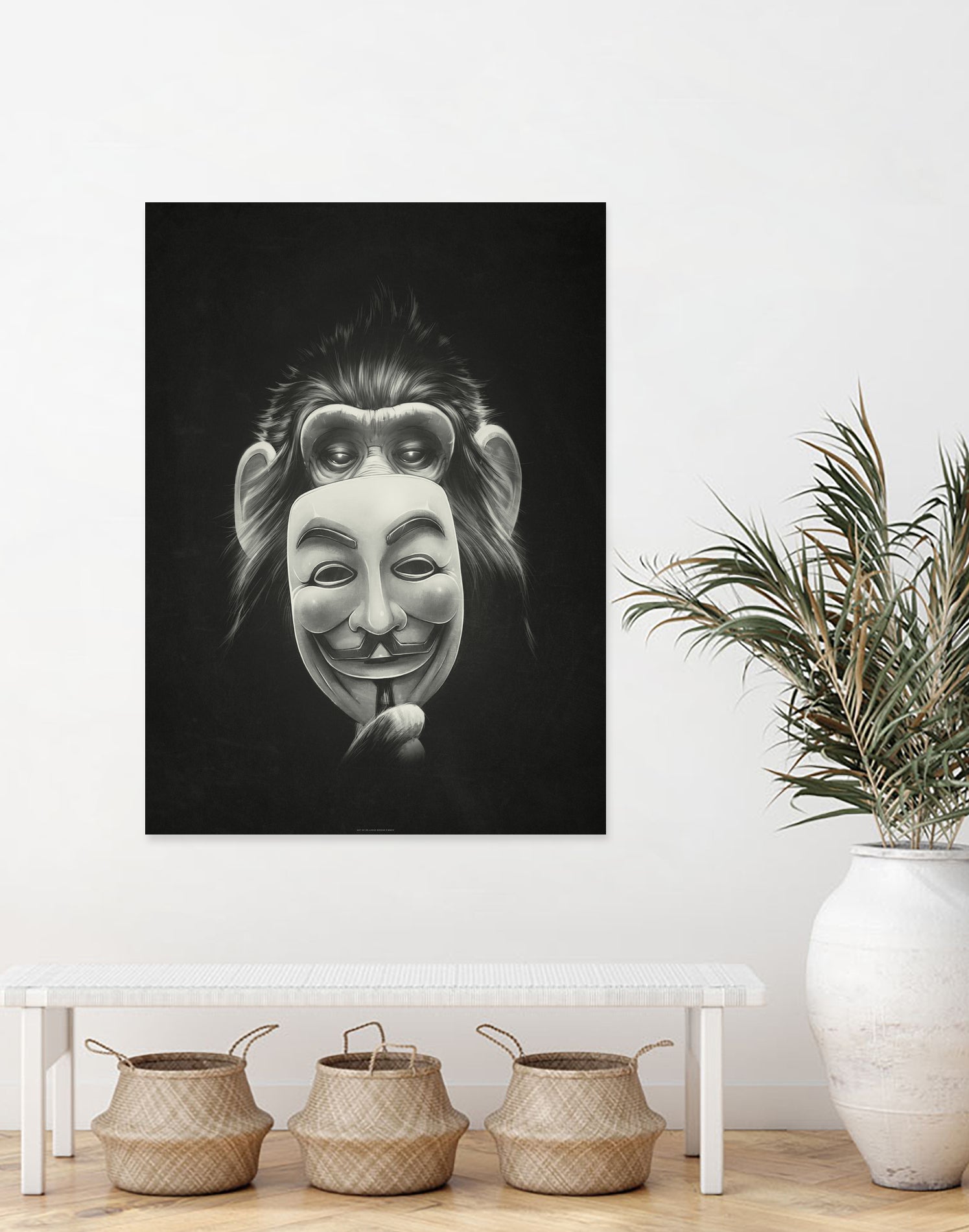 Anonymous by Lukáš Brežák on GIANT ART - black digital drawing