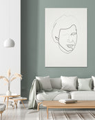 One Line Han by Christophe Louis on GIANT ART - digital drawing