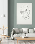 One Line Luke by Christophe Louis on GIANT ART - digital drawing