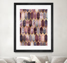 Dreamy Stained Glass 1 by Elisabeth Fredriksson on GIANT ART - fuchsia digital painting