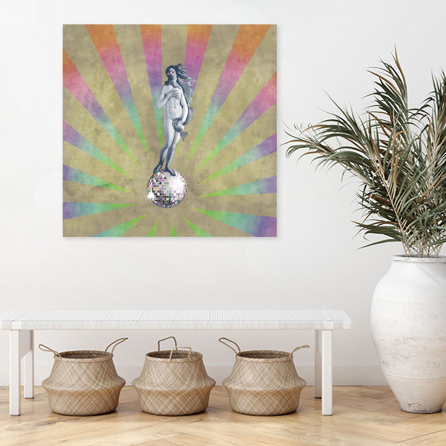 Disco Venus by Angelo Cerantola on GIANT ART - white photo illustration