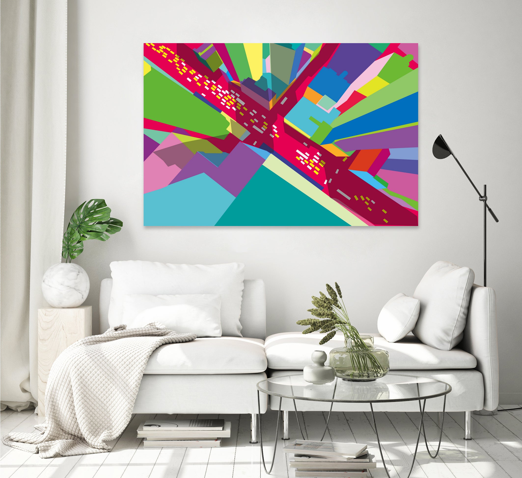 Intersection 2 by Yoni Alter on GIANT ART - vector illustration