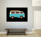Blue Van by Florent Bodart on GIANT ART - blue digital drawing