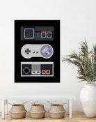 Power Trio by Daniel Sousa on GIANT ART - black vector illustration