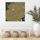 Brooklyn by Jazzberry Blue on GIANT ART - orange vector illustration