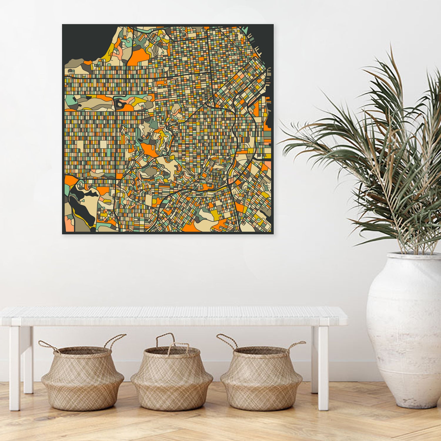 San Francisco by Jazzberry Blue on GIANT ART - black vector illustration