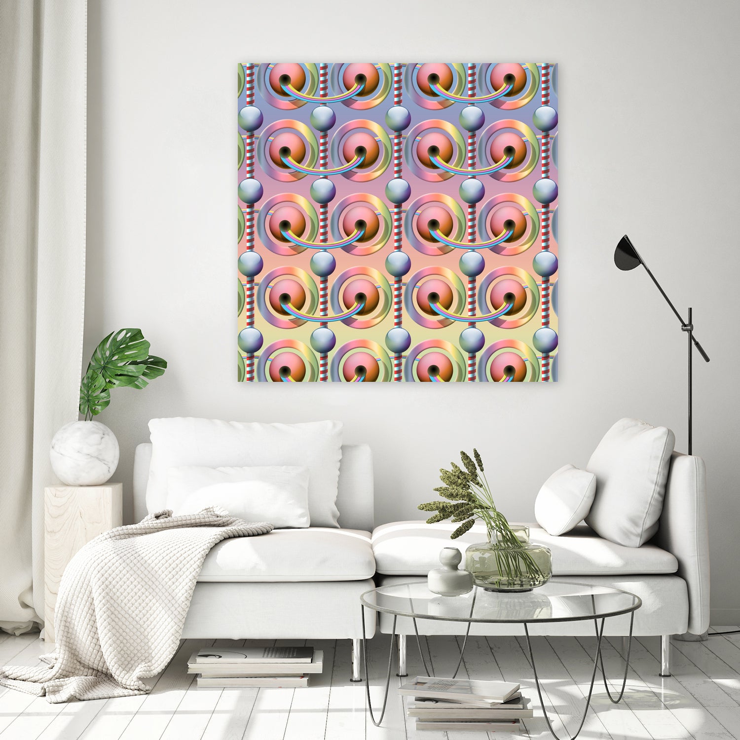 Candy Connection by Eric Ton on GIANT ART - white mixed media