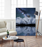 Milky Way by Juraj Chrastina on GIANT ART - blue digital painting