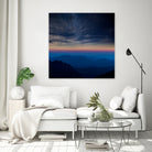 When The Night Comes by Juraj Chrastina on GIANT ART - blue digital painting