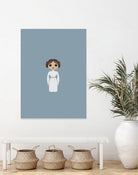 Leia by Kenzie Brown on GIANT ART - blue character design