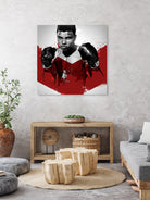 Muhammad Ali by Nikita Abakumov on GIANT ART - red digital painting