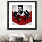 Muhammad Ali by Nikita Abakumov on GIANT ART - red digital painting