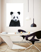 Little Panda by Amy Hamilton on GIANT ART - white digital painting
