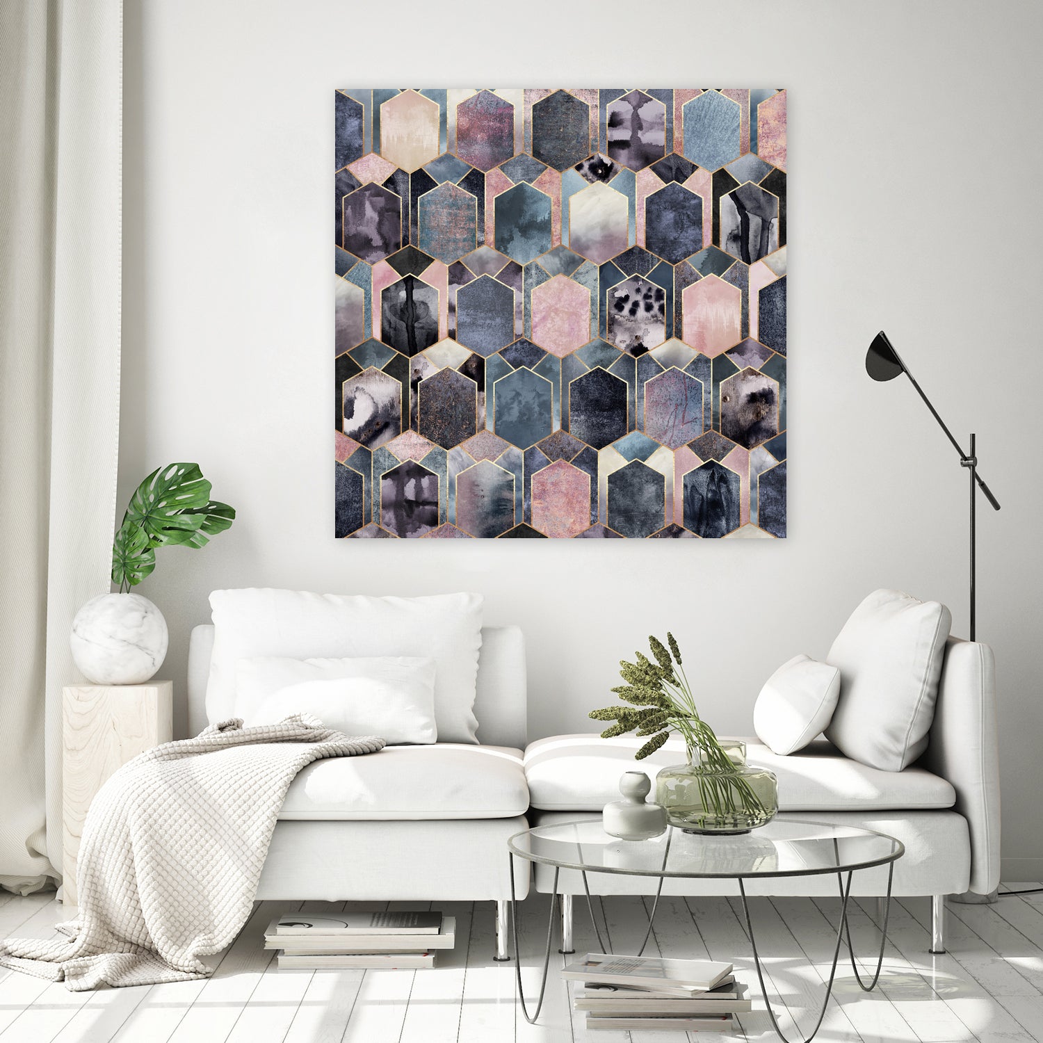 Art Deco Dream by Elisabeth Fredriksson on GIANT ART - blue digital painting