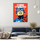The Times They're A Changing by Bily Mariano da Luz on GIANT ART - red digital painting