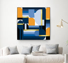 Shades of blue.Combination №1. by Регина Руденко on GIANT ART - blue typography