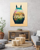 Forest Dream by Victor Vercesi on GIANT ART - yellow digital painting
