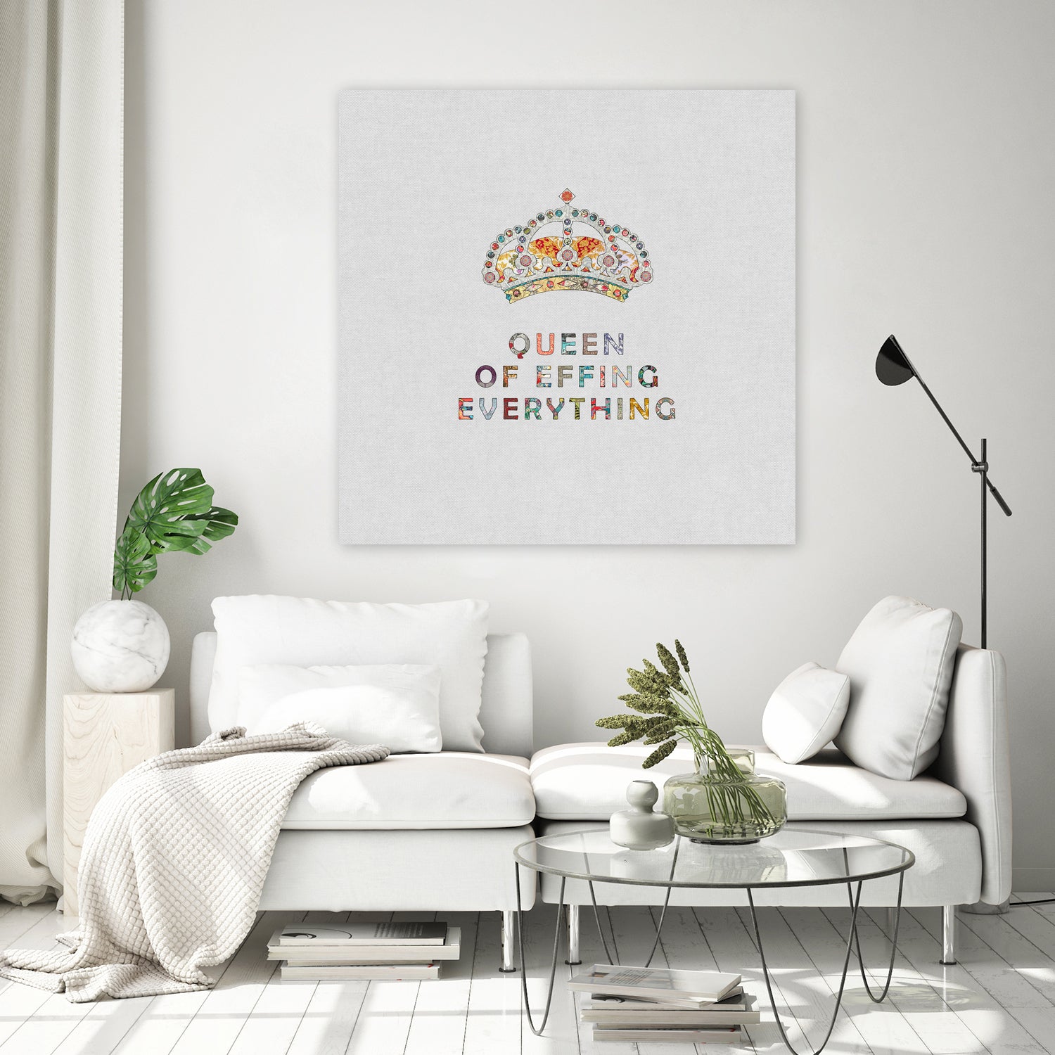 Her Daily Motivation by Bianca Green on GIANT ART - mixed media