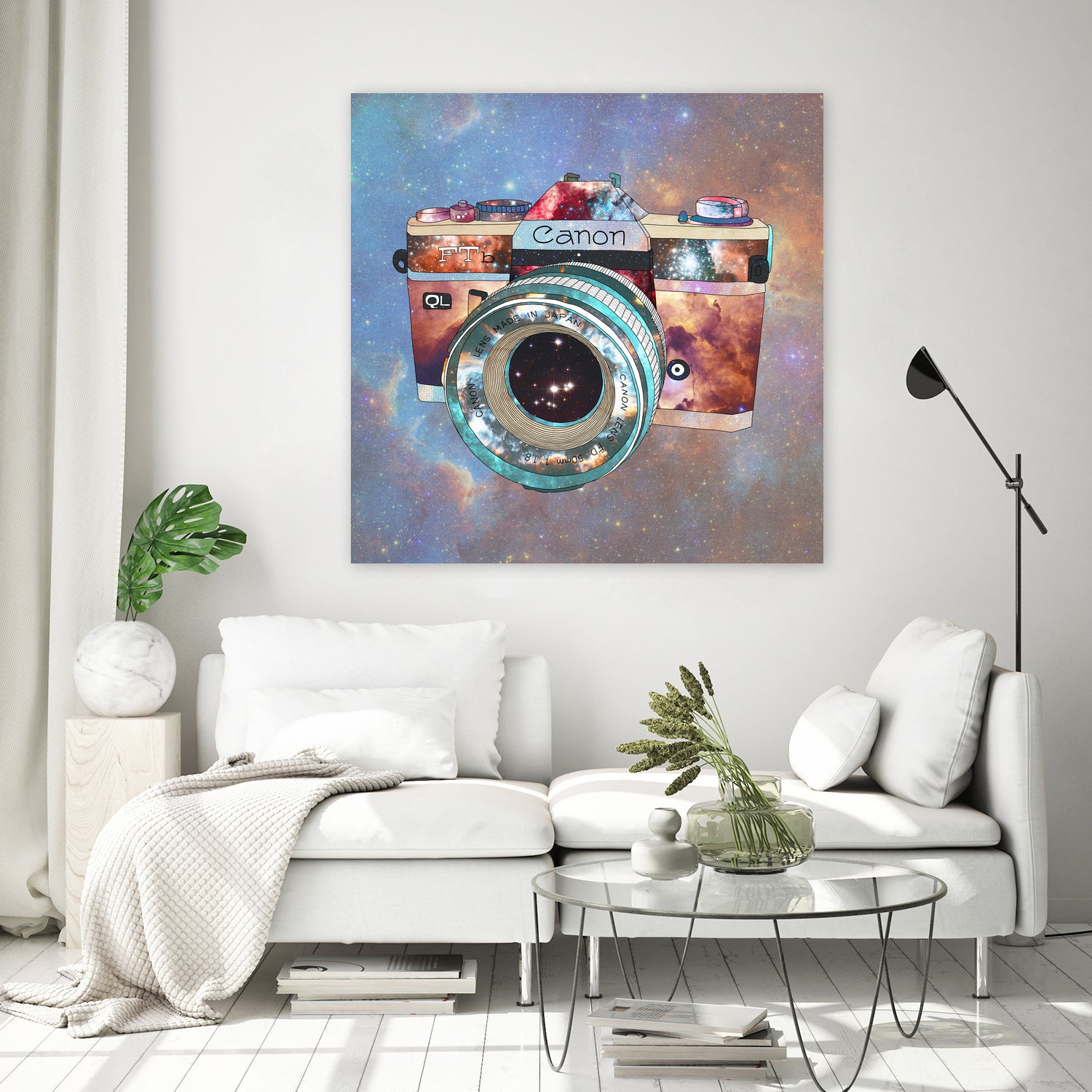 SPACE CAN0N by Bianca Green on GIANT ART - blue digital drawing
