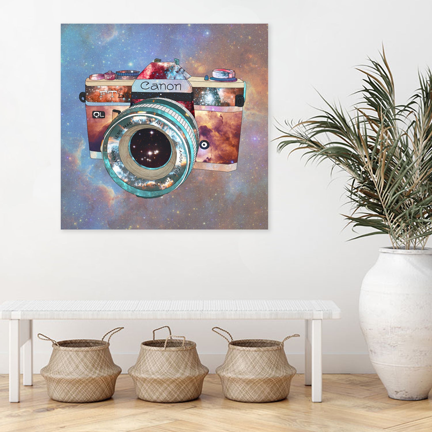 SPACE CAN0N by Bianca Green on GIANT ART - blue digital drawing