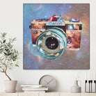 SPACE CAN0N by Bianca Green on GIANT ART - blue digital drawing