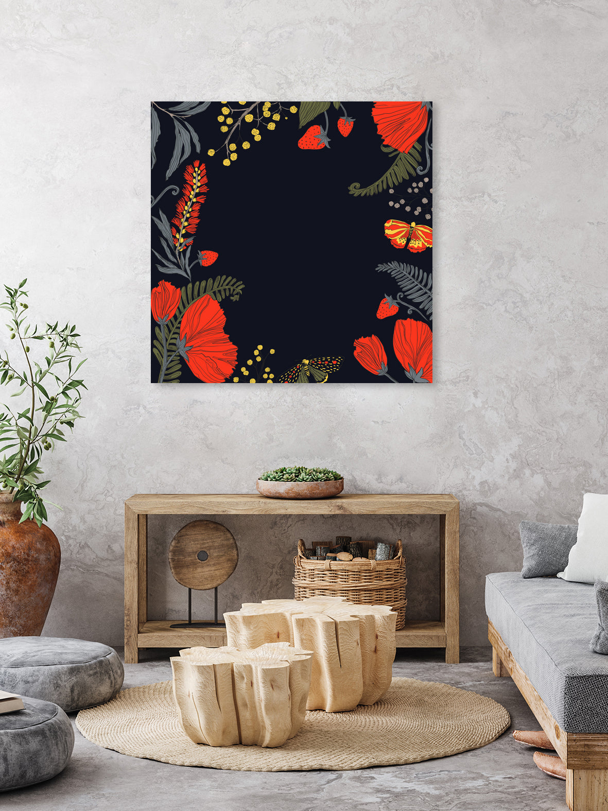 Home is where you are by Two Lips on GIANT ART - pink digital drawing