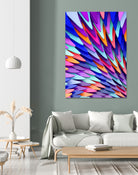 Colorful Skin by Danny Jardim on GIANT ART - blue digital painting