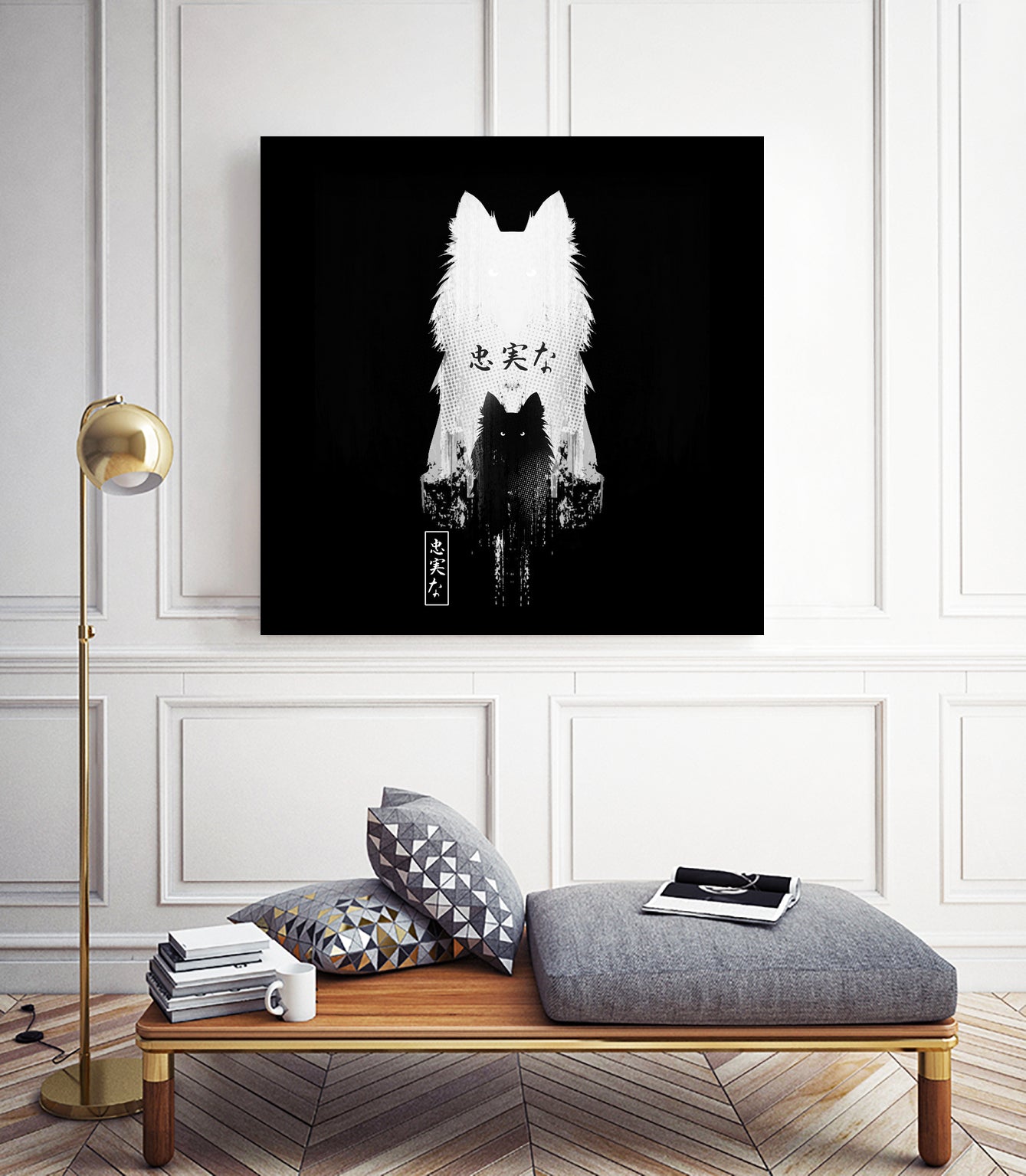 Inugami by muhammad sidik on GIANT ART - black vector illustration