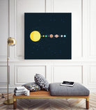 Solar System by Alessandra Gagliano on GIANT ART - blue photo illustration