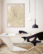 Vintage Map of Atlanta Georgia (1901) by Adam Shaw on GIANT ART - white photo illustration