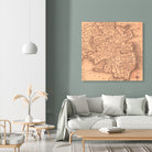 Vintage Map of Charleston South Carolina (1849) by Adam Shaw on GIANT ART - white photo illustration