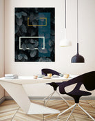 Blue Fall by Daniela di Niro on GIANT ART - blue mixed media