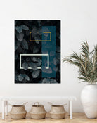Blue Fall by Daniela di Niro on GIANT ART - blue mixed media