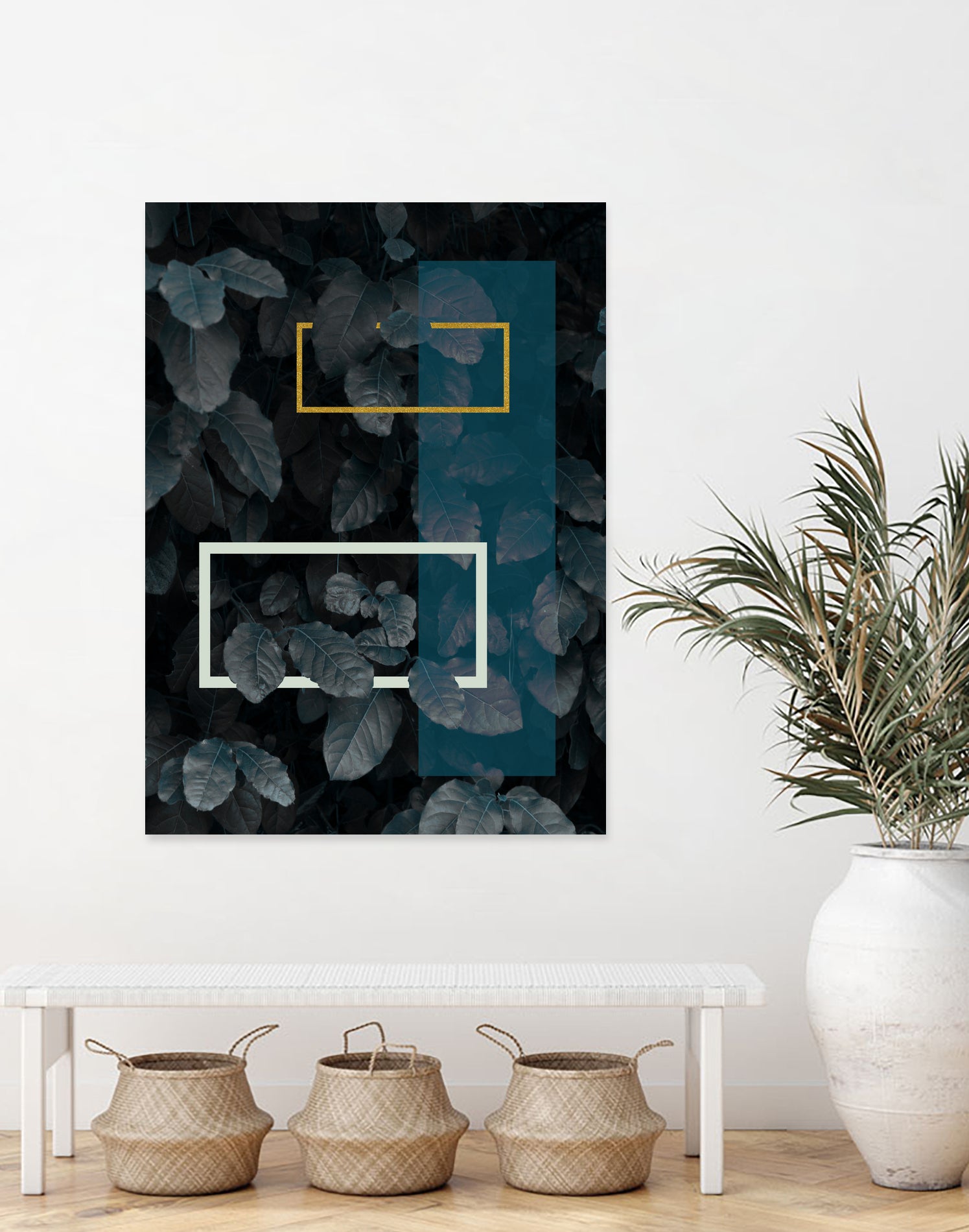 Blue Fall by Daniela di Niro on GIANT ART - blue mixed media