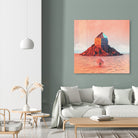 Miracle by Jorge Luis Miraldo on GIANT ART - pink digital painting