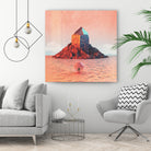 Miracle by Jorge Luis Miraldo on GIANT ART - pink digital painting