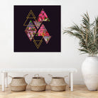 Purple Fall by Daniela di Niro on GIANT ART - fuchsia mixed media