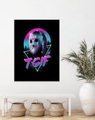 Rad Friday by Vincent Trinidad on GIANT ART - black digital painting