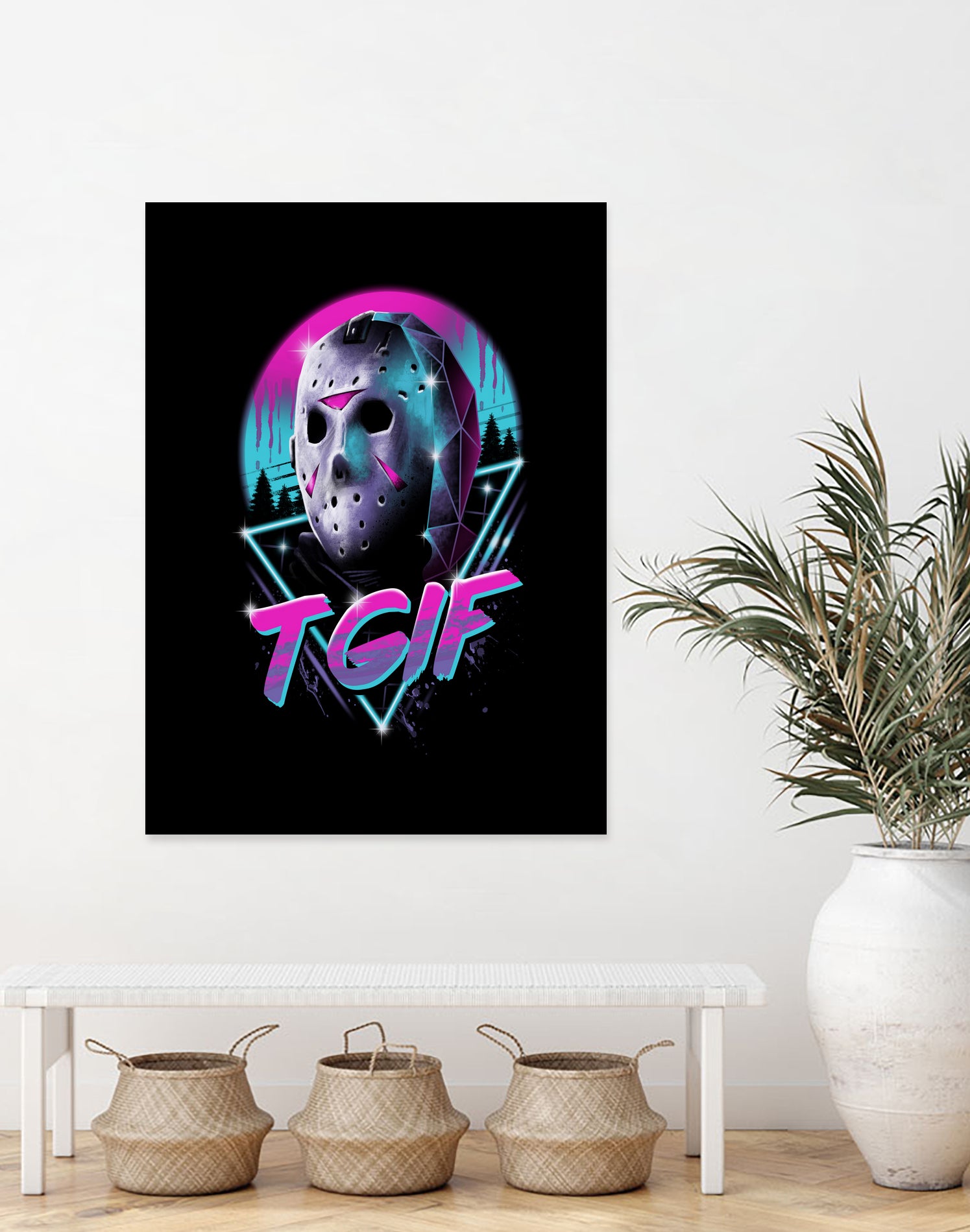 Rad Friday by Vincent Trinidad on GIANT ART - black digital painting